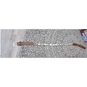 Justin Western Silver Concho Belt #72680